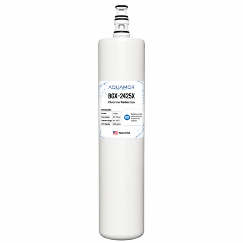 Aquamor BGX-2425X Carbon Block Replacement Cartridge 105309 2.1 gpm 55,000 gallon capa