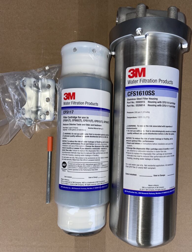 3M CFS1610SS Stainless Steel Housing for 9-3/4
