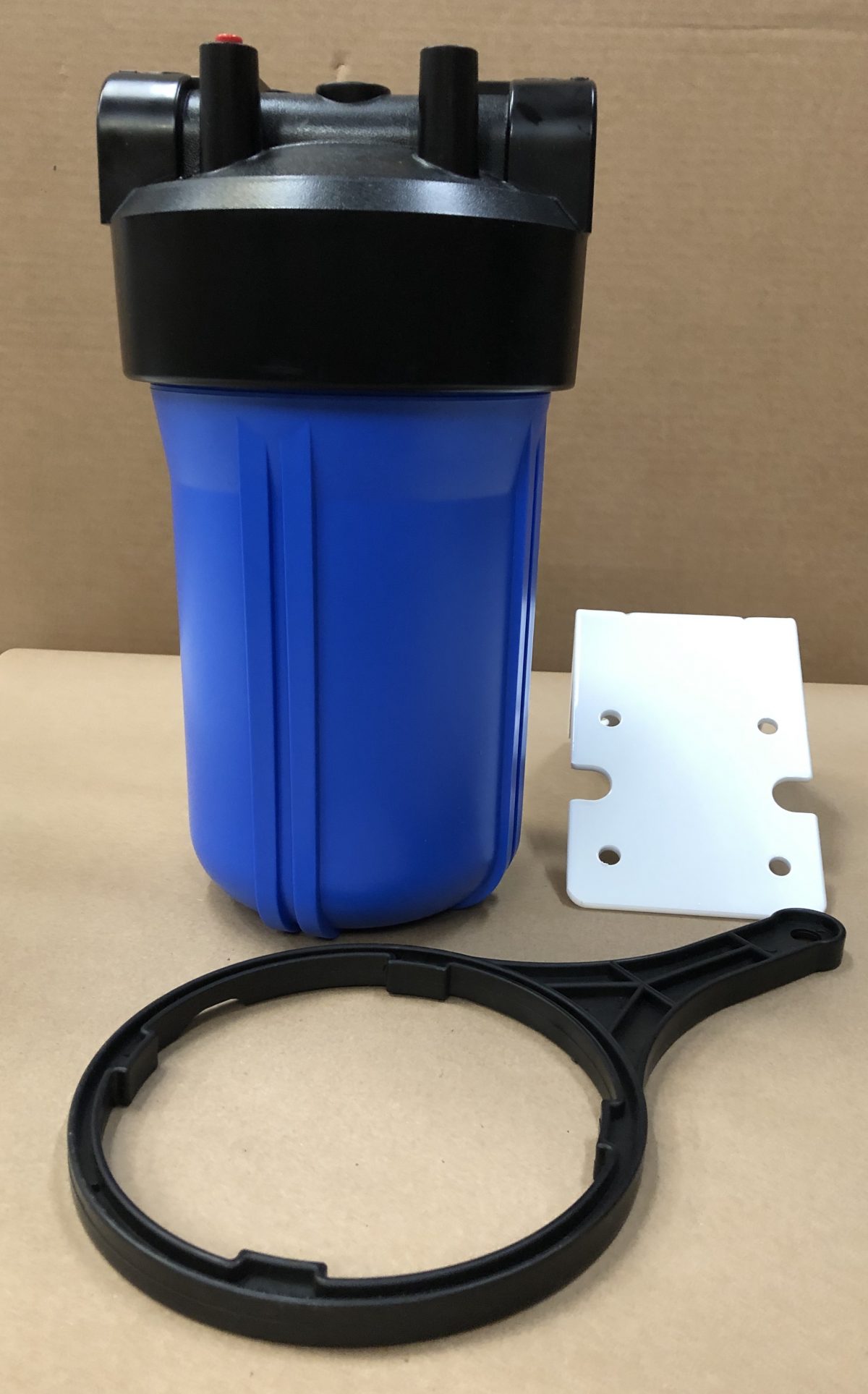 DTW 10" "Big Blue" Large Diameter Water Filter Housing, Includes