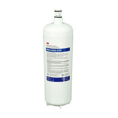 3M Aqua-Pure HF60-A020-S-SR Carbonless Water Filter Replacement 56372-25, for Ice Machines, Inhibits Scale, .2 Micron Absolute Rated