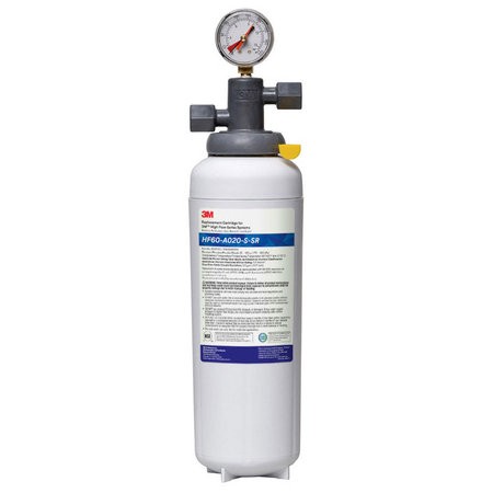 3M Aqua-Pure ICE160-A020-S-SR Carbonless Water Filter System 56163-35, for Ice Machines, Inhibits Scale, .2 Micron Absolute Rated